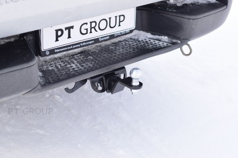 Съемный фаркоп PTGroup под квадрат 50х50 для Volkswagen Amarok