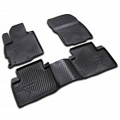 Коврики в салон Element для Citroen C-Crosser (2007-2013) черные