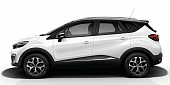 Рейлинги на крышу АПС для Renault Kaptur (2016-н.в.) серебристые