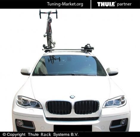Багажник Thule WingBar на аэродинамических дугах для BMW X6 (E71)