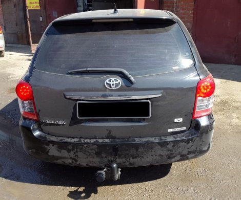 Фиксированный фаркоп NTB для Toyota Axio (2006-2012) с правым рулем