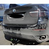 Фиксированный фаркоп Leader Plus B204-A для BMW X6 (2008-2014)