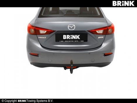 Съемный фаркоп Brink для Mazda 3 седан (2013-2019)