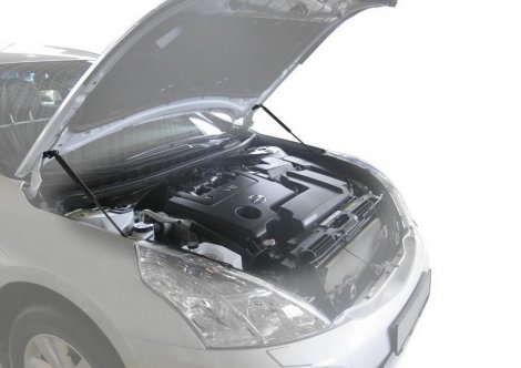 Газовые упоры (амортизаторы) капота Rival для Nissan Teana