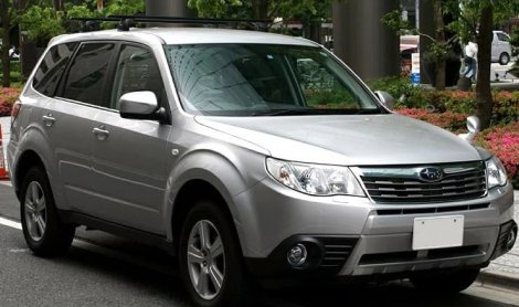Багажник Thule SquareBar на стальных дугах для Subaru Forester (SH)