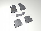 Коврики в салон Seintex Сетка для Audi A4 (2004-2008) черные