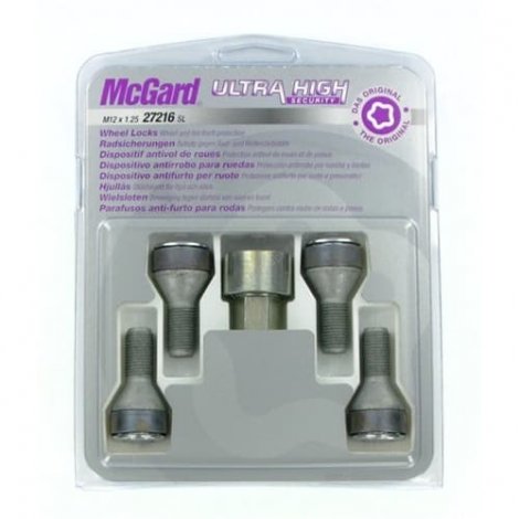 Секретки для оригинальных дисков McGard 27216 SL для Citroen C4 (2004-2010)