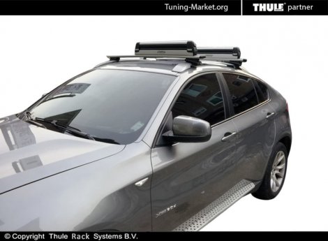 Багажник Thule WingBar на аэродинамических дугах для BMW X6 (E71)
