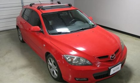 Багажник Thule WingBar Edge на интегрированных дугах для Mazda 3 5-дв хетчбэк (2003-2013)