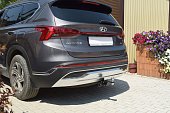 Съемный фаркоп PTGroup HSF-21-991101.22 под квадрат 50х50 для Hyundai Santa Fe (2021-н.в.)