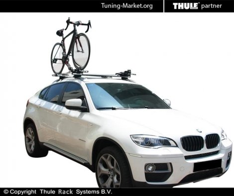 Багажник Thule WingBar на аэродинамических дугах для BMW X6 (E71)