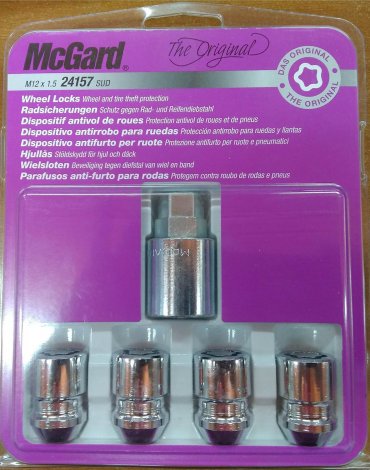 Секретки для оригинальных дисков McGard 24157 SUD для Mazda 6 (2018-н.в.)