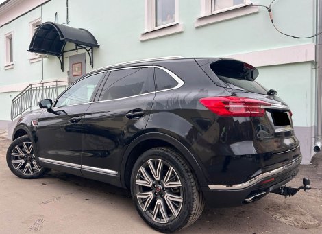 Съемный фаркоп Bizon FA 0590-E под квадрат 50х50 для Hongqi HS5
