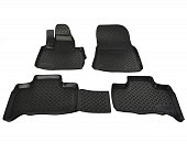 Ковры салонные полиуретан "NorPlast" для BMW X5 (1999-2006) черные