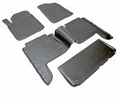 Ковры салонные полиуретан "NorPlast" для Infiniti QX56 (2010-2014) черные