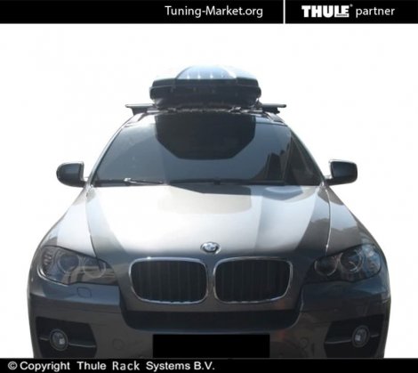 Багажник Thule WingBar на аэродинамических дугах для BMW X6 (E71)