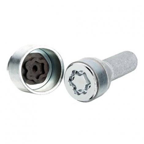 Секретки McGard 28018 SL для Volkswagen Polo (Штатные диски)