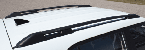 Рейлинги на крышу АПС для Hyundai Creta черный (2016-2021) черные