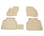 Ковры салонные полиуретан "NorPlast" для Ford Kuga (2012-2019) бежевые