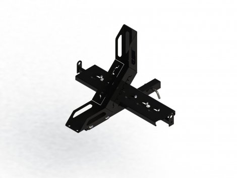 Платформа транспортировочная Storm MP 0210 на фаркоп с погружением колеса для мототехники