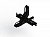 Платформа транспортировочная Storm MP 0210 на фаркоп с погружением колеса для мототехники