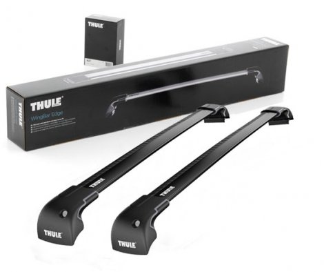 Багажник Thule WingBar Edge Black на интегрированных дугах для Peugeot 3008