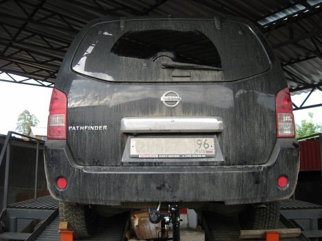 Cъемный фаркоп Westfalia для Nissan Pathfinder