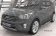 Пороги алюминиевые (Brillant) для Hyundai Creta (черный)