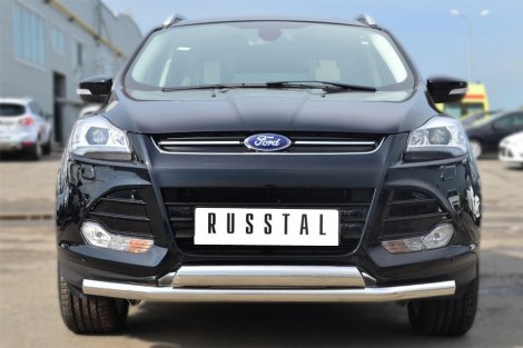 Передняя защита Russtal для Ford Kuga (2012-2015)