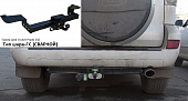 Фиксированный фаркоп Leader Plus T113-FC для Toyota Land Cruiser Prado 150