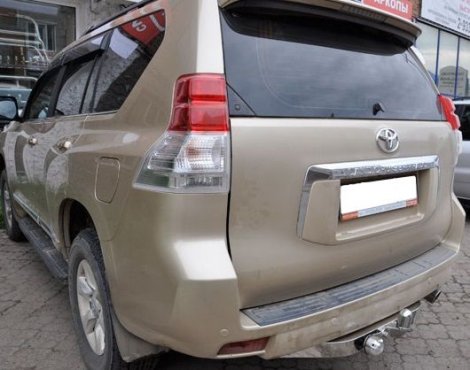 Фиксированный фаркоп Baltex для Toyota Land Cruiser Prado 150