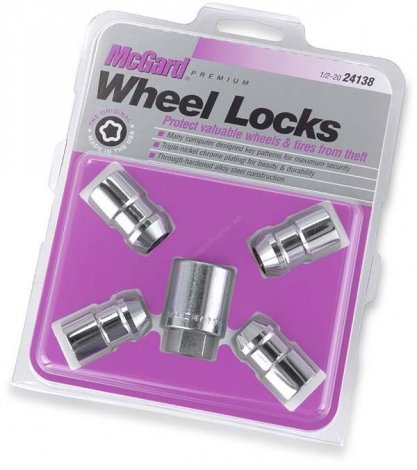Секретки McGard 24138 SU для Jeep Cherokee (Штатные диски)