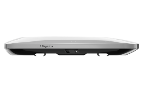Бокс на крышу Piligrim 190S серый глянцевый (190х90х26)