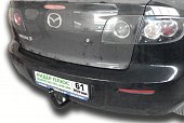 Фиксированный фаркоп Leader Plus M303-A для Mazda 3 (2003-2009)