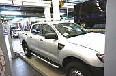 Пороги алюминиевые (Alyans) для Mazda BT50