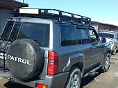 Грузовая корзина EDс сеткой для Nissan Patrol  (235х130х14)