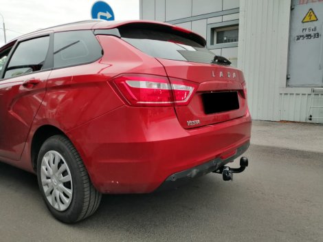 Фиксированный фаркоп Oris-Bosal 1234-A для Lada Vesta SW (2015-2022)