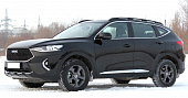 Рейлинги на крышу АПС для Haval F7 (2019-н.в.) черные