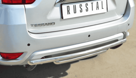Защита заднего бампера D42 (дуга) D42 (дуга) "RUSSTAL" для Nissan Terrano