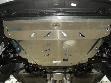 Алюминиевая защита картера 'АВС-Дизайн', для Volvo XC70
