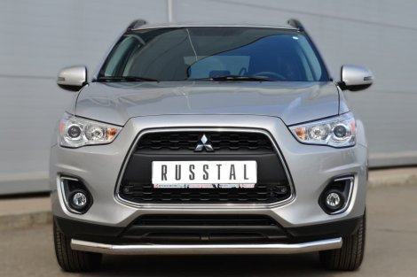 Передняя защита Russtal для Mitsubishi ASX (2012-2015)