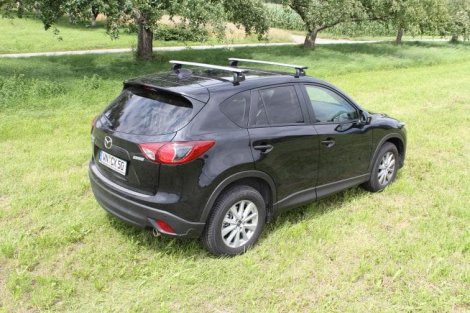 Багажник Thule WingBar на аэродинамических дугах для Mazda CX-5 (2011-2016)