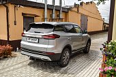 Съемный фаркоп PTGroup GEA-21-991122.00 под квадрат 50х50 для Geely Atlas Pro