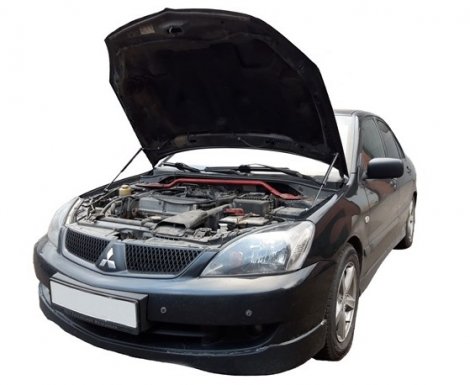 Газовые упоры (амортизаторы) капота Autoinnovation для Mitsubishi Lancer 9