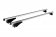 Багажник Menabo Tiger Silver на аэродинамических дугах для Chery Tiggo