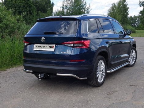 Съемный фаркоп TCC под квадрат 50х50 для Skoda Kodiaq