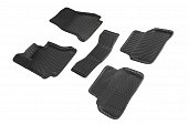 Коврики в салон Seintex EVA 3D ромб для Mercedes-Benz C-Class (2014-2021)
