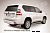 Защита заднего бампера Slitkoff d76 короткая для Toyota Land Cruiser Prado 150