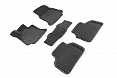 Коврики в салон Seintex EVA 3D соты для Mercedes-Benz E-Class (2016-н.в.)