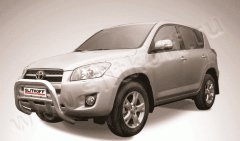 Защита переднего бампера Slitkoff для Toyota RAV4 (2010-2013)